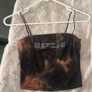 “Baddie” Crop top